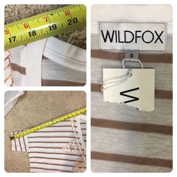 NWT! Wildfox Anchors Away Sunday Morning Tee - Picture 5 of 7